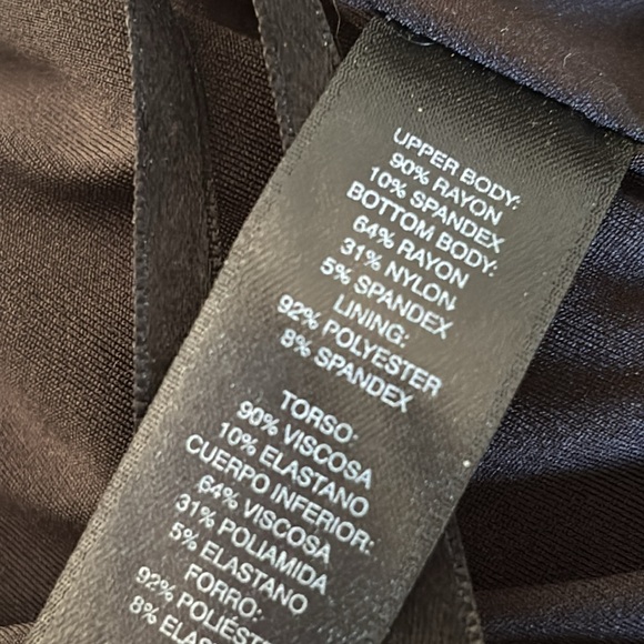 WHBM | Elegant Black and White Striped Dress size 2 - Picture 9 of 16